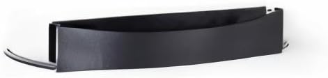 Better Living Products 15384 CLEVER Flip Shower Shelf, Black and Chrome