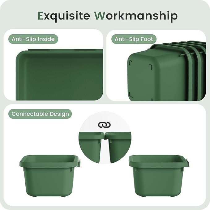 【Military Grade】A-LuGei Drawer Organizer,【𝟱𝗦𝗶𝘇𝗲】Makeup organizer,【Holds 177 Items】Bathroom Organizers and Storage,Organization and Storage