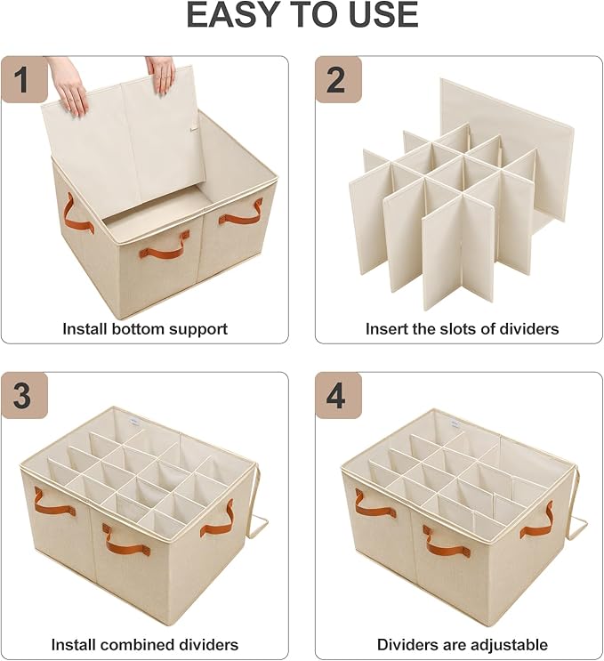HOME Shoe Organizer for Closet 2 Pack, Fits 32 Pairs TP12J