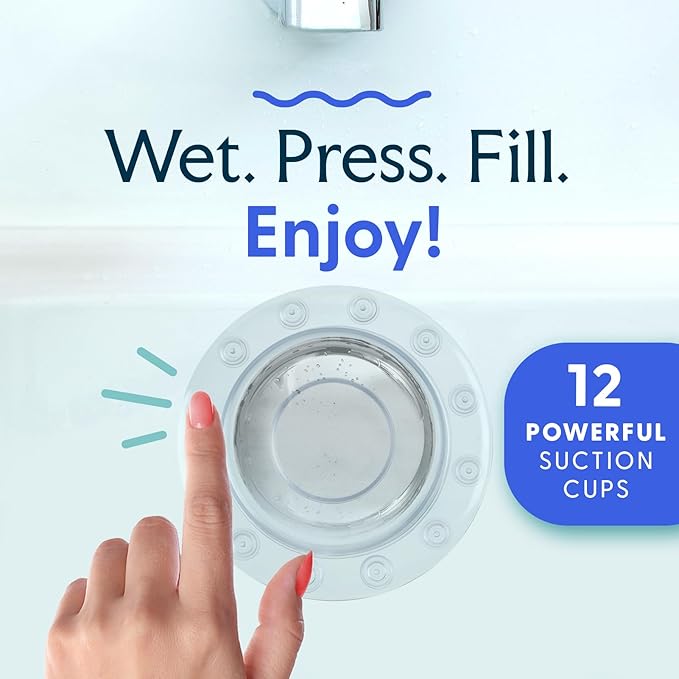 SlipX Solutions Bottomless Bath, Essential Overflow Drain Cover for Bathtub, Best Bath Accessories for Women