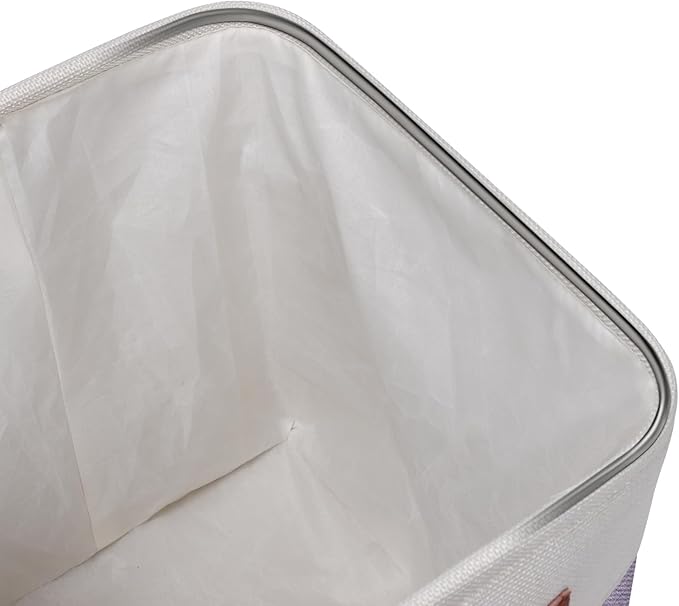 13 x 13 x13 Cube Storage Baskets Storage Bins with Hard Bottom