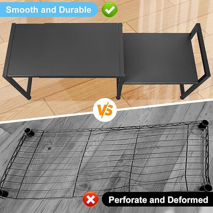 44.3 Inches Expandable Metal Storage Shelves