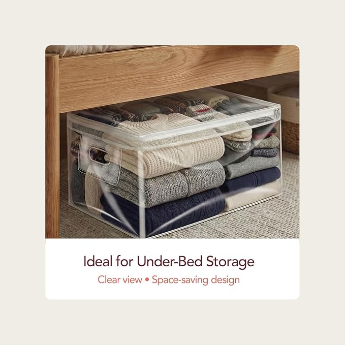 20 Gallon Jumbo Size Clear Storage Bags with Zipper