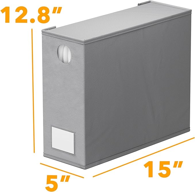 10 Pack Bed Sheet Organizers and Storage, Gray