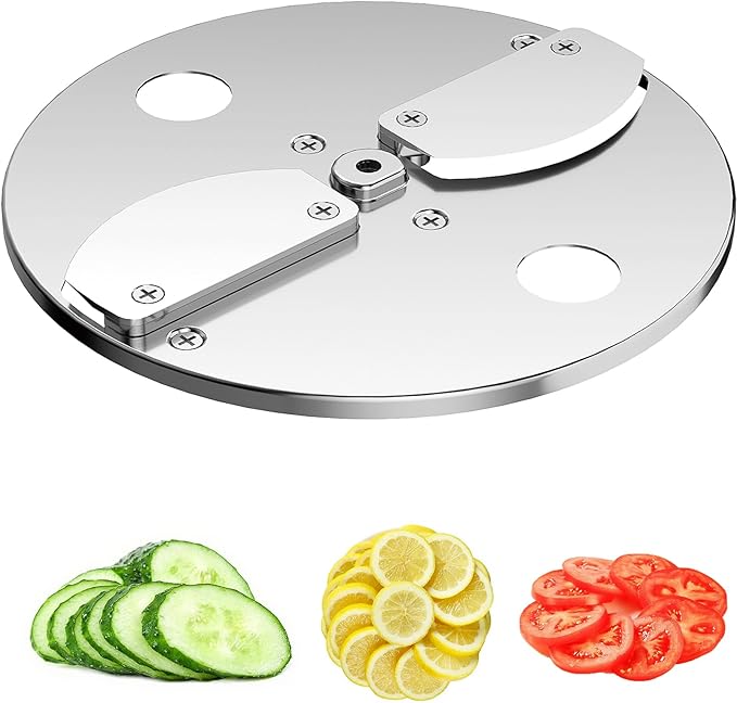 4-In-1 Electric Vegetable Chopper Blade Accessory, Slicing Blade Assembly, Replaceable Blade for GJ817