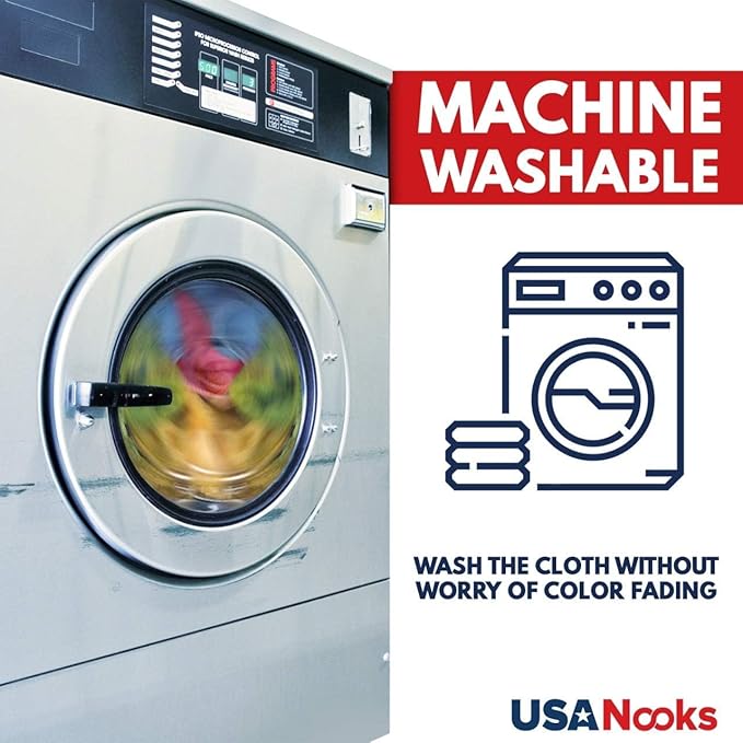 USANOOKS Microfiber Cleaning Cloth - Turq - 12Pcs (12.5x12.5 inch) High Performance - 1200 Washes
