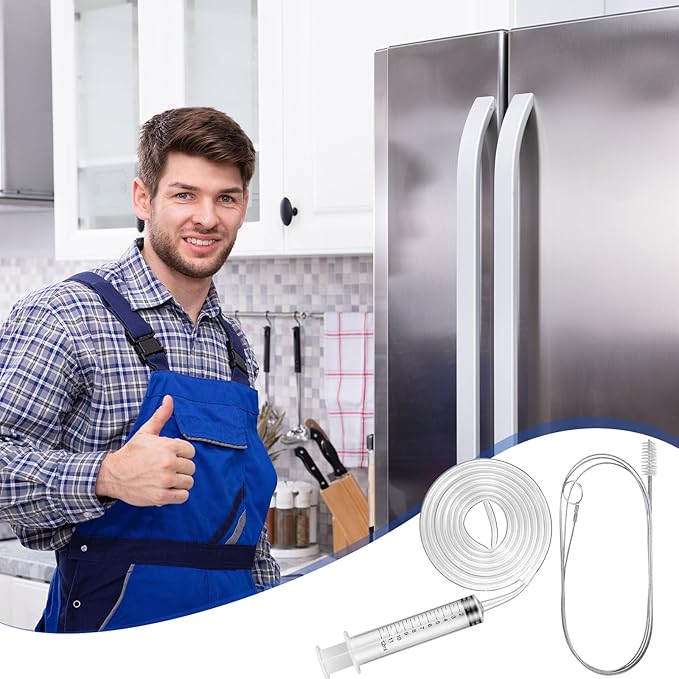 Gisafai 3pc Refrigerator Cleaning Kit - 36'' + Syringe