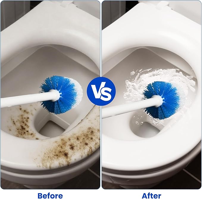 Toilet Brush Refills for OXO Toilet Brush, 2 Pack Toilet Brush Replacement Head