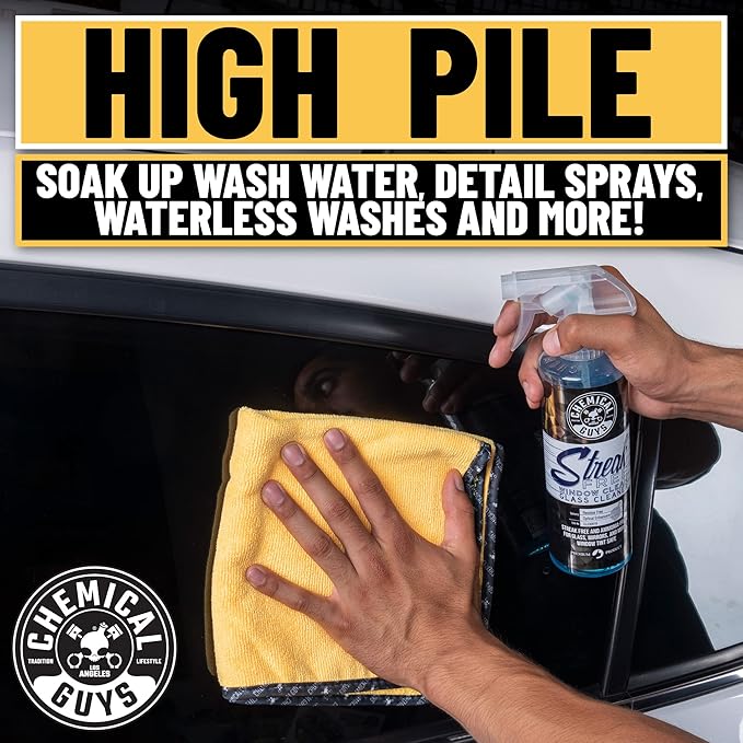 Chemical Guys HOL414 Total Interior Cleaner and Protectant, Refill Kit With 2 Dilution Bottles & 3 Premium Microfiber Towels (Safe for Cars, Trucks