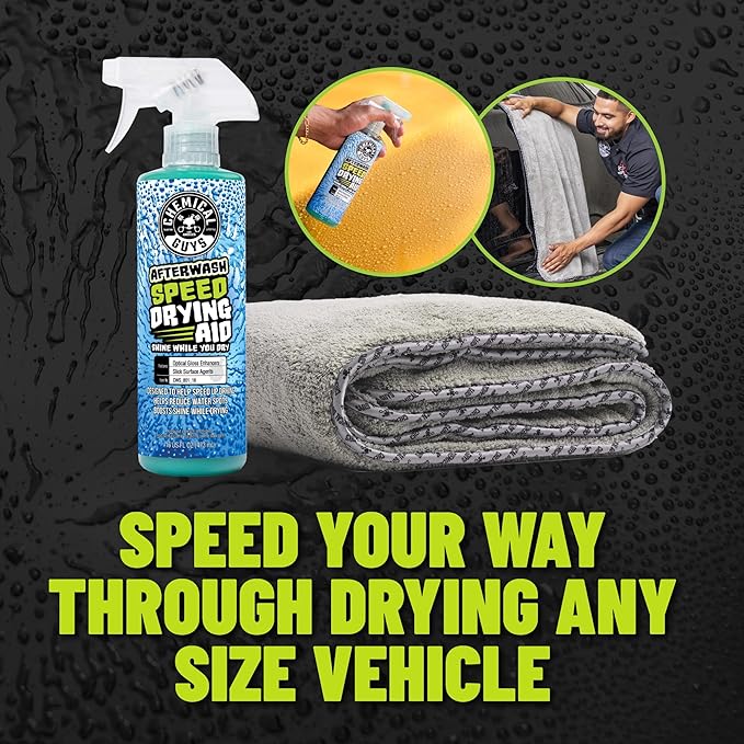 Chemical Guys After Wash Sprayable Gloss Boosting Car Wash Drying Aid - 16 oz Car Detailing Spray Helps Reduce Water Spots, Adds Shine