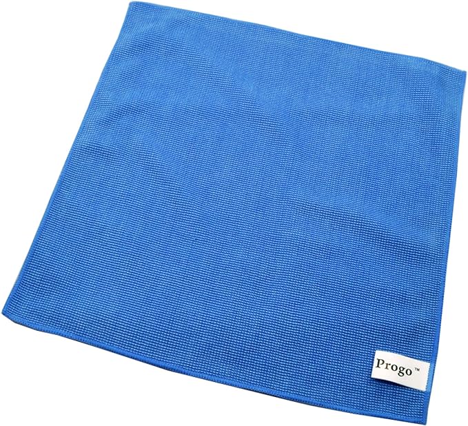 Progo Microfiber Cleaning Cloths for LCD/LED TV, Laptop Computer Screen, iPhone, iPad and More. (6 Pack)