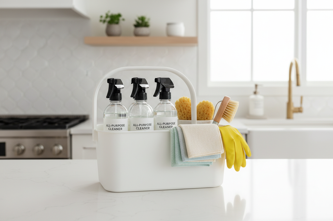 How to Organize Cleaning Supplies: A Tidy System for a Spotless Home