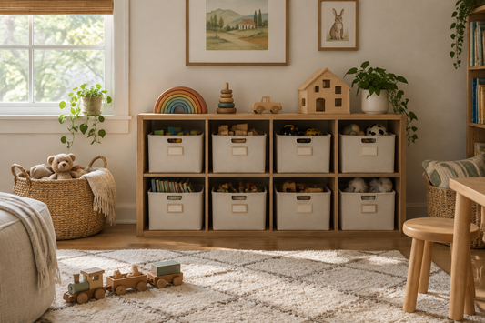 The Toy Rotation System: A Calmer Playroom With Less Stuff Out