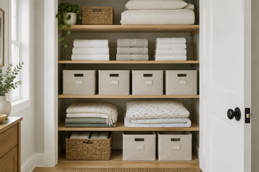 The Linen Closet Edit: 8 Ways to Store Towels and Bedding Without the Avalanche