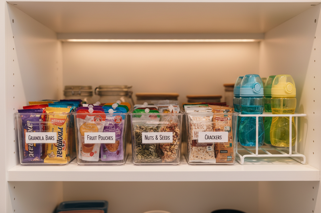 How to Set Up the Perfect Kids' Snack Station at Home