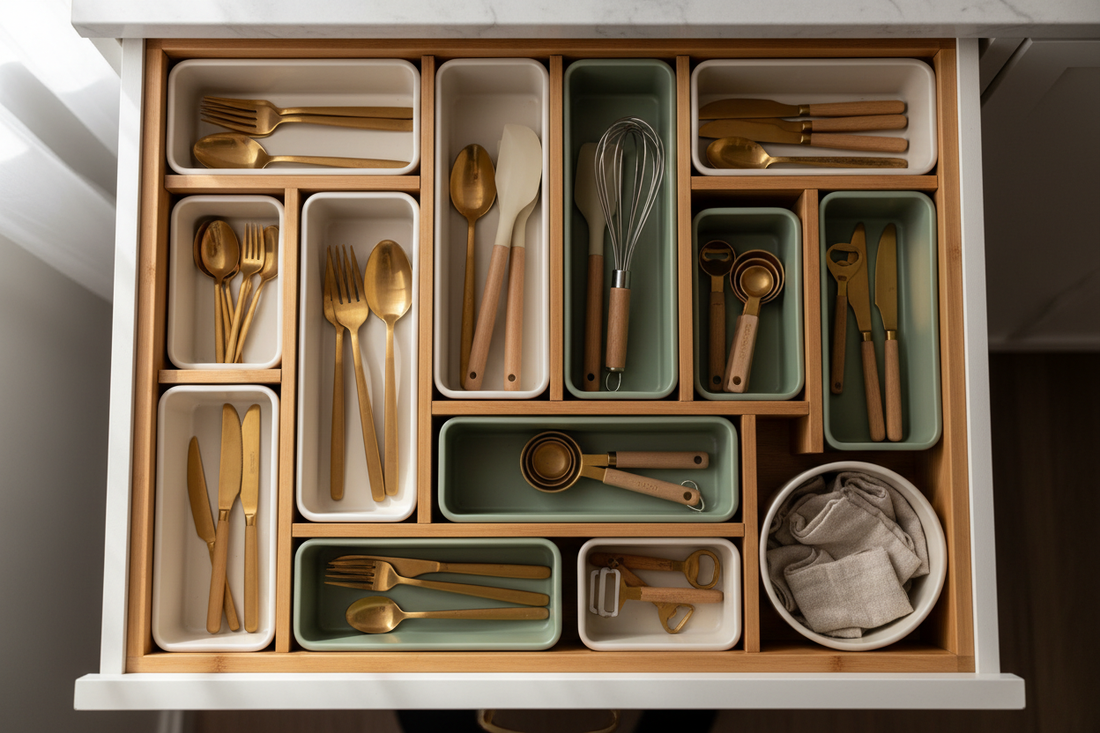 The Best Drawer Organizers for Small Kitchens