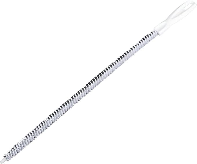 Hair Sewer Sink Cleaning Brushes Drain Cleaner Pipe Dredging Brush Bathroom Flexible(1pcs,45cm Long)
