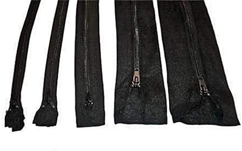 Electriduct 1/2" Zipper Sleeve Braided Wrap Flexible Cable Management Wire Cover Cord Organizer - 5 Feet - Black