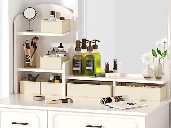 Drawer Organizers Clothes, Set of 6 Dresser Organizer Bins