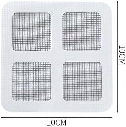 2025 New Disposable Shower Drain Hair Catcher, Shower Drain Cover Hair Catcher Mesh Stickers Floor Drain Sewer Hair Filter Screen Blocking Strainer for Bathroom Laundry Bathtub Kitchen (40PCS)