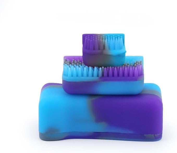 Green Piece Magnetic Glass Cleaner Kit - 2 x 16oz Bottles + Purple Magnet Scrubber