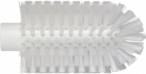 Vikan 5380-77-5 Stiff Tube Brush, Polyester, 3-3/32" x 6" OAL, White