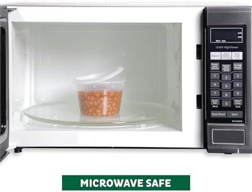 Food Storage Containers with Lids 16 oz [50 Set] Soup Containers