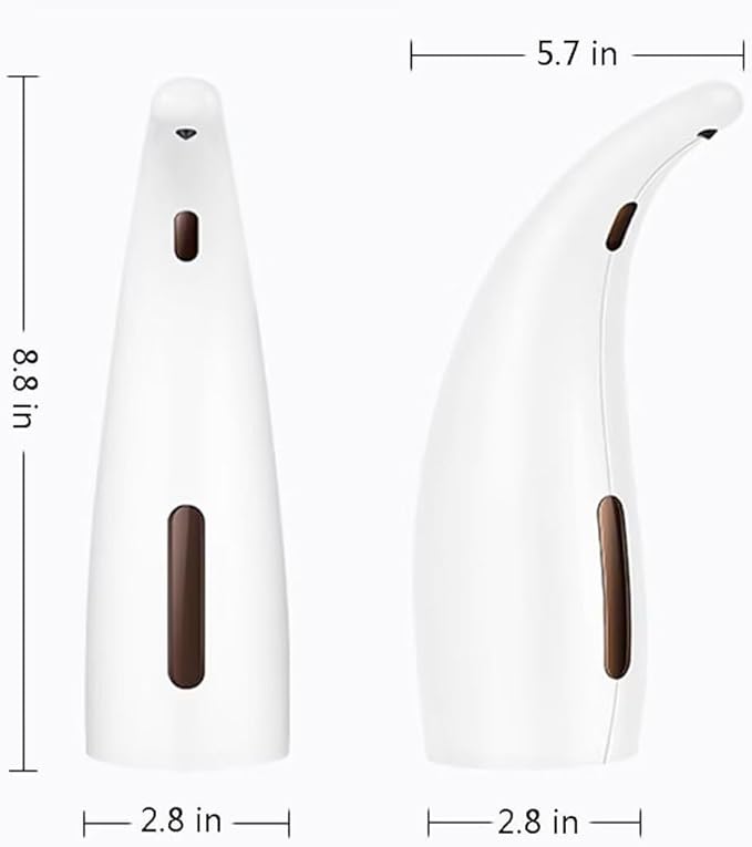 Soap Dispenser,Touchless Bath Kitchen Countertop Automatic Soap Dispenser with Infrared Motion Sensor,IPX6 Waterproof.Perfect for Bathroom and Kitchen.