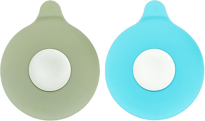 Seatery 2PCS Silicome Tub Stopper, Bathtub Stopper, Tub Drain Stopper, Tub Plug, Bathtub Drain Cover, Bathtub Drain Plug, Bathroom Sink Stopper