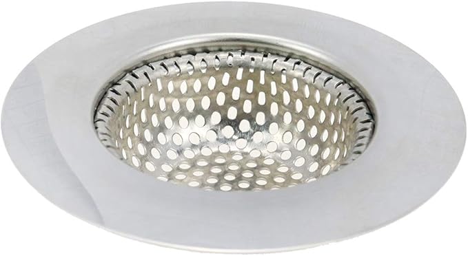 Xiaoyztan Sink Drain Strainer,Stainless Steel Kitchen Sink Drain Strainer,2.8 Inch Outer Diameter with Large Wide Rim for Sink Drain Basket,Pack of 4