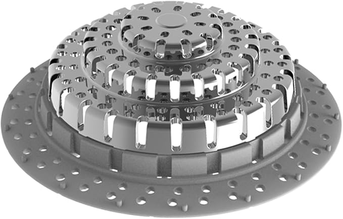 XAJOON Bathtub Drain Hair Catcher，Bathtub Protector Suitable for Bathroom Bathtub, Pop-Up Drains. (Patented Product)