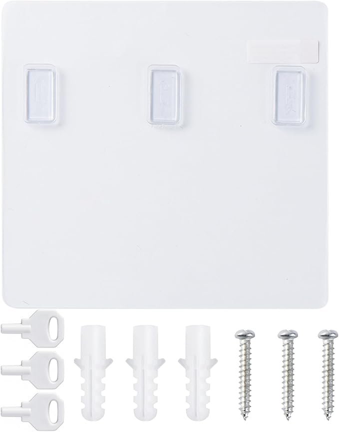Shampoo and Conditioner Dispenser No Drill Stckers and Accessories,Shower Soap Dispenser 3 Chamber No Drill Wall-Mounted Bathroom Hotel Large Capacity (No Drill Sticker)