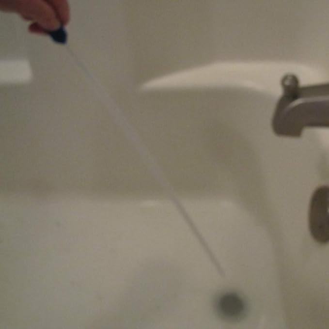 Treasure Gurus Flexible Bathroom Bathtub Shower Kitchen Sink Drain Pipe Cleaning Brush Clog Remover Tool Plumbing Snake