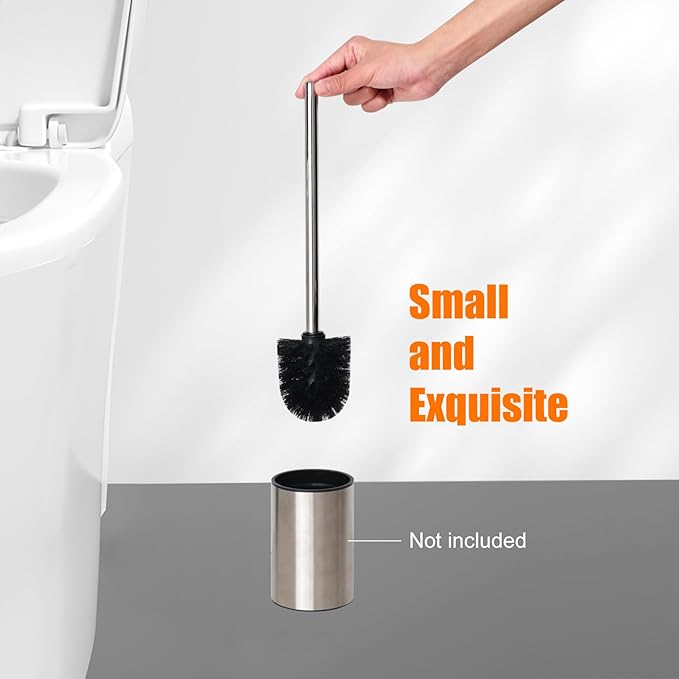 Ibergrif Bathroom Brushes, Stainless Steel, Silver, One Size