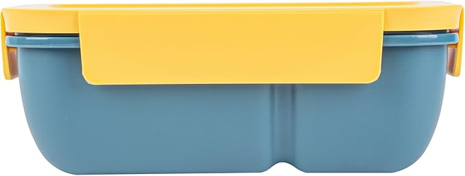 Restaurantware-Bento Tek 28.7 Ounce Bento Boxes, 10 Reusable Lunch Containers - With Fork And Spoon, Does Not Contain BPA