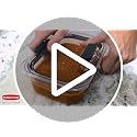 Brilliance BPA-Free Food Storage Containers Multi Pack, 1.3 Cup Plastic Containers with Lids, 5 Pack, Leak Proof, Microwave & Dishwasher Safe