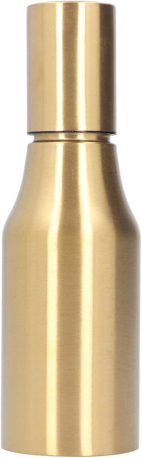 Atyhao Stainless Steel Oil Dispenser, Leak Proof Kitchen Olive Oil Decanter Stainless Steel 500ML for Restaurants for Parties for Homes(gold)