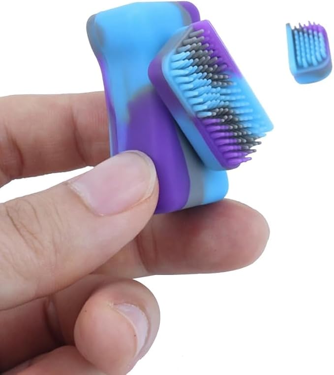 Green Piece Magnetic Glass Cleaner Kit - 2 x 16oz Bottles + Purple Magnet Scrubber