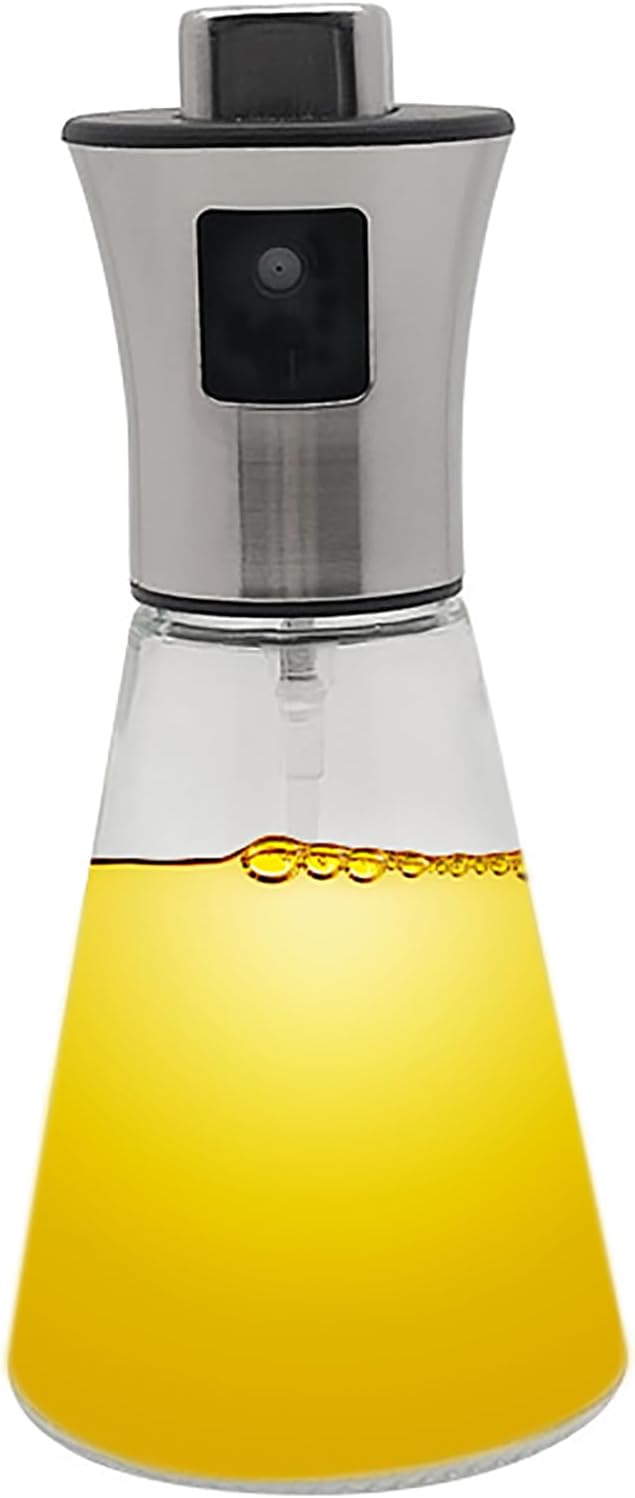 Fox Run Olive Oil Sprayer, 200 ml/6.7 ounce Glass Oil Mister Bottle