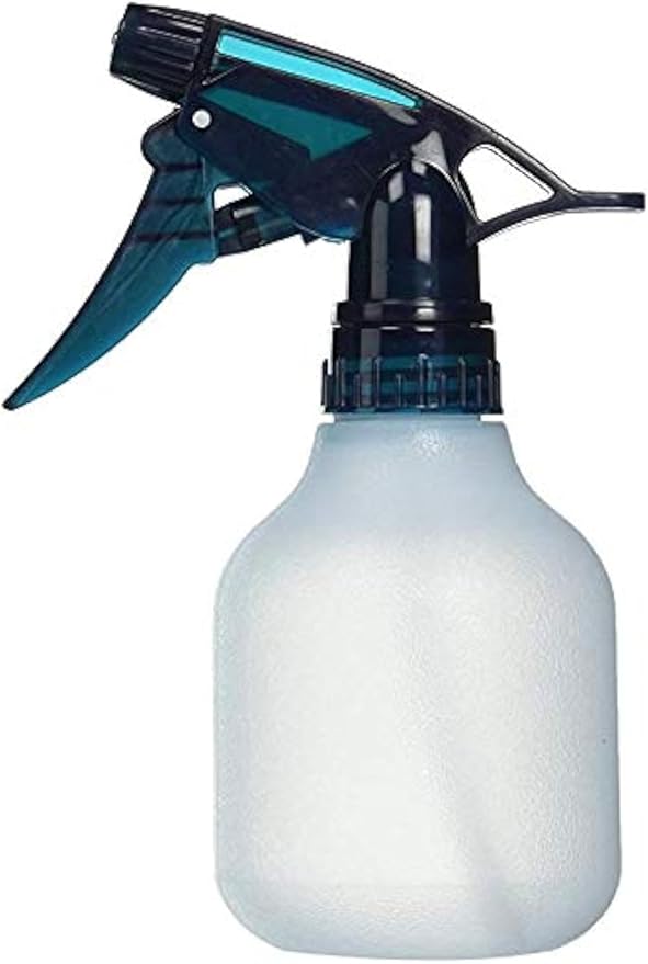 Rayson Empty Spray Bottle Refillable Container, Fine Mist Sprayer Trigger Squirt Bottle for Taming Hair, Hair styling, Watering Plants, Showering Pets (1 Pack, Blue)