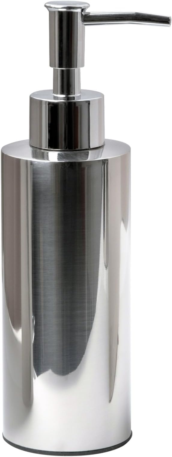 Stainless Steel Soap Dispenser, which is Suitable for Kitchen and Bathroom Hand sanitizer and Shower Gel Shampoo, (7.5OZ/220ML)