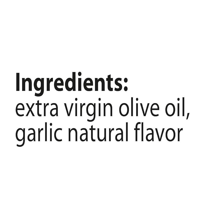 Mantova Extra Virgin Olive Oil Spray Garlic Flavored 8 oz. Spray Bottle - Manage Oil Amount - Great For Salads & Cooking (Fоur Расk)