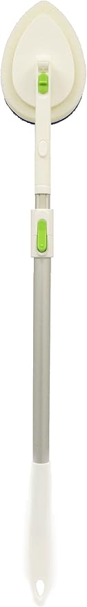 Towa Sangyo Bathroom Cleaning Brush, White, Width 4.3 x Depth 2.8 x Height 32.3 inches (11 x 7