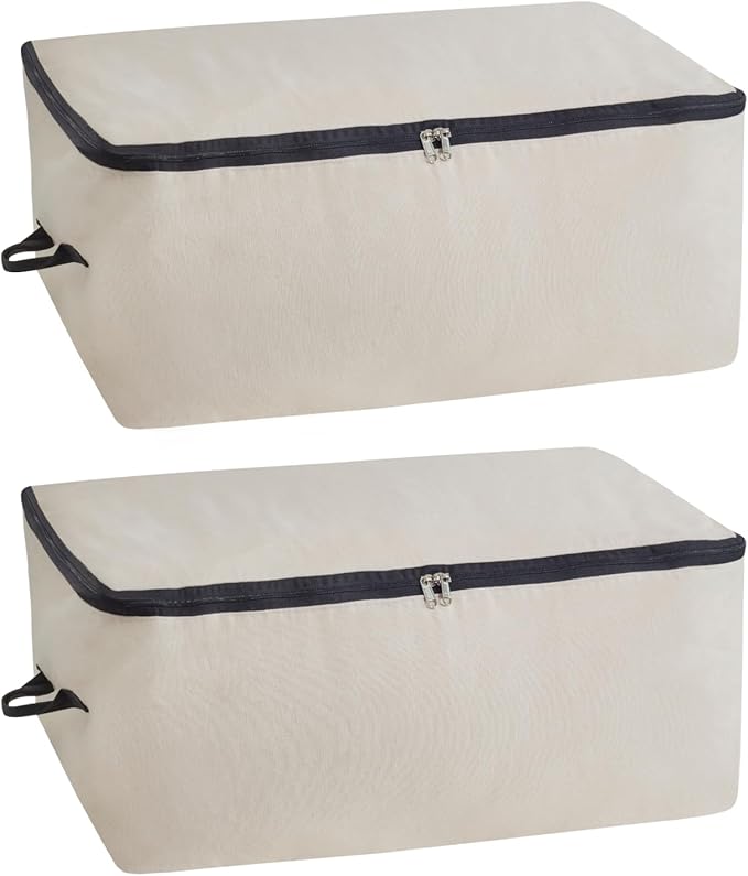Canvas Storage Bags for Comforters and Blankets