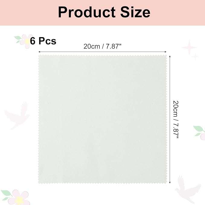uxcell 12 Pcs Microfiber Cleaning Cloth for Glasses, 8 x 8 Inch Eyeglass Cleaning Cloth, Glasses Cleaner Wipes for Electronics Lenses Screens Cameras Cell Phones, Gray