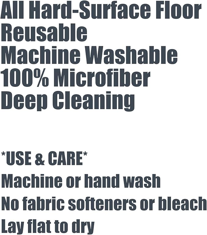 Mop Replace Head [ 3 Pack ] Mop Refills Compatible with Triangle Spin Mop, Made of Microfiber, Deep Cleaning Machine Washable and Easy-to-Replace