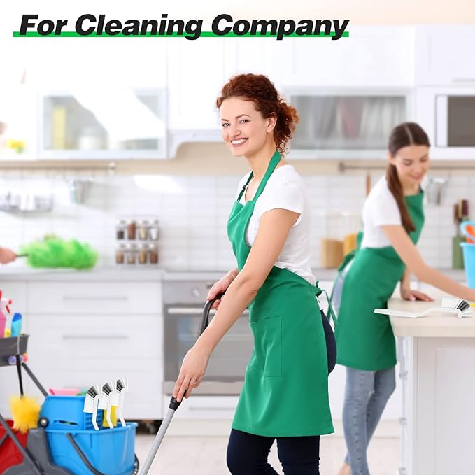 Yinkin 24 Pcs Kitchen Scrub Brush Bulk Sink Bathroom Edge Corner Cleaning Brush Right Angle Mini for Grout Household Dishwasher Tile Lines Window Track Deep Cleaning with Stiff Bristles