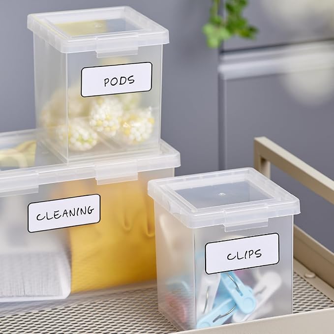 Bostitch Konnect Clear Storage Containers with Lids