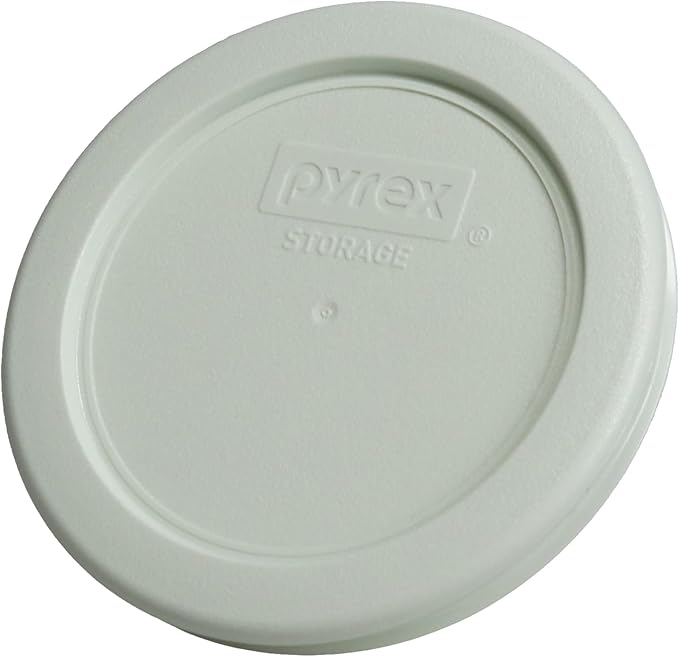 Pyrex Food Storage Plastic Replacement Lid Set (White Mint, Rosewater Pink, Tranquil Green, Tarragon Green)