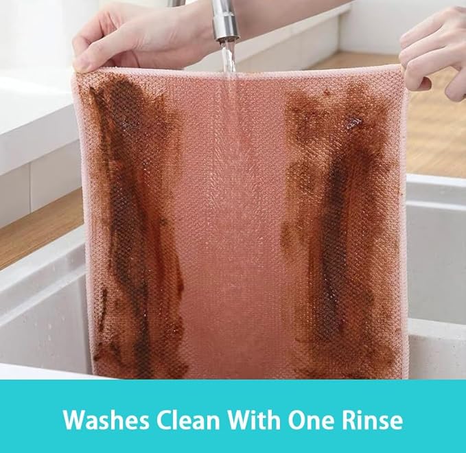Microfiber Cleaning Cloths 12-Pack – Super Absorbent, Lint-Free Towels with Unique Corn Grain Texture – Reusable Barista Cloths for Espresso Machines, Glass, Kitchen & Car – 12x12 Inches